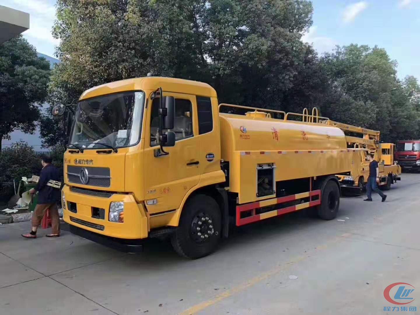 凯时优质运营商威牌东风天锦高压清洗车