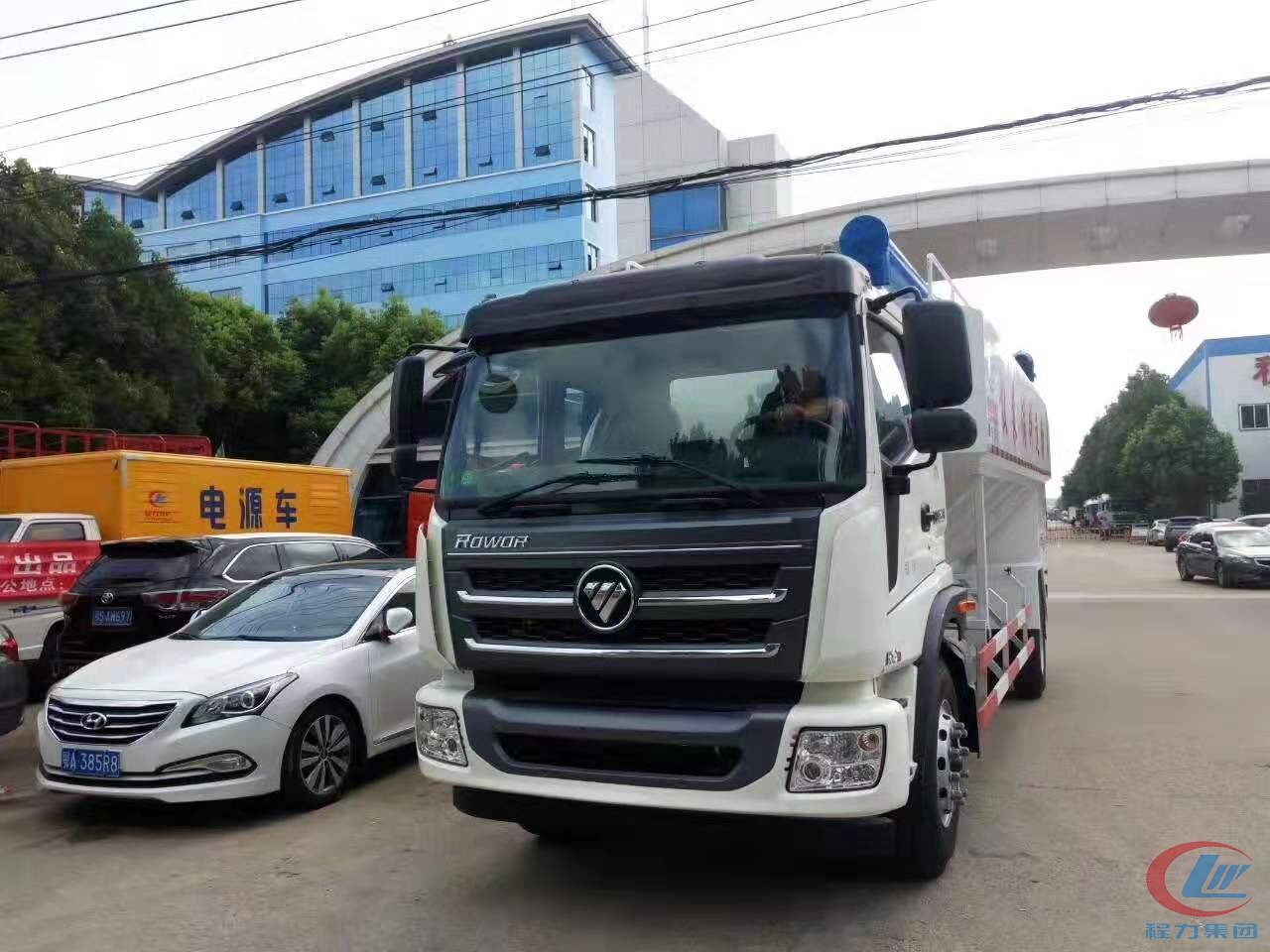 凯时优质运营商专用车福田瑞沃散装饲料车